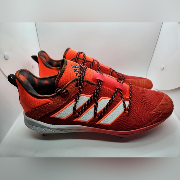 Adidas Adizero Grail ASG Baseball Metal Cleats Mens 15 Red Athletic Shoes FZ0309 - Picture 1 of 8
